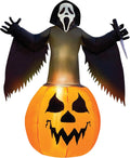 Fun World 6ft Ghost Face Inflatable. Officially Licensed